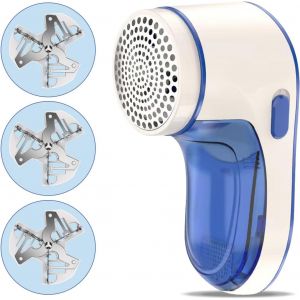 Rasoir En Tissu, Anti-Peluches &Eacute;lectrique, Chargement Usb, Comprend 3 Lames, Brosse De Nettoyage, &Eacute;tui Et Cordon D'Alimentation, Le Rasoir Pour V&ecirc;tements Et Meubles - Neuf