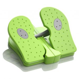 Mini Stepper En Nylon Renforce, Silencieux Et Pliable, Ideal Pour Les Exercices De Jambes Sous Le Bureau, Vert Pomme, Taille Unique - Neuf