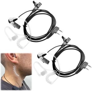 Oreillette Talkie Walkie, 2 pièces Oreillette BAOFENG, Oreillette UV5R, Ecouteur Talkie Walkie, UV 5R, tels Que Ret-evis RT24, RT22, RT28, BF-888S UV-5R, Kenwood KPG27D. etc. - Neuf