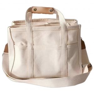 Sac bandouliere en toile multicouche avec bandouliere amovible - Neuf