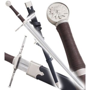 The Witcher Epee Geralt de Riv Replique Wolf Sabre Repliksword - Neuf