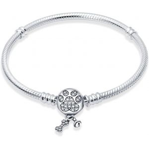 Eryi-925 Argent Chaîne Serpent Bracelet Pour Pandora Convient Pour Charms Européens Bracelet Perles Cadeau Pour Les Femmes - Neuf