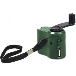 Green -Kit De Survie, Manivelle Usb, Manuel, Dynamo, Chargeur D39urgence Pour Mp4, Téléphone Portable, Tablette, Alimentation Élec - Neuf