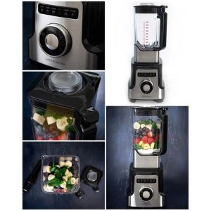 Blender Mixeur 2L 2000W- 10 vitesses avec affichage LED soupe, sauce, l&eacute;gumes, broyeur, smoothie-Milk Shake - Neuf
