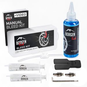 Mevronisshop-Kit De Purge Convient Pour Magura Freins &Agrave; Disque Hydrauliques I Kit D'entretien Des Freins De V&eacute;lo I Kit De Purge Avec Instructions D&eacute;taill&eacute;es Pour Une Purge Parfaite Du Frein De V&eacute;lo - Neuf