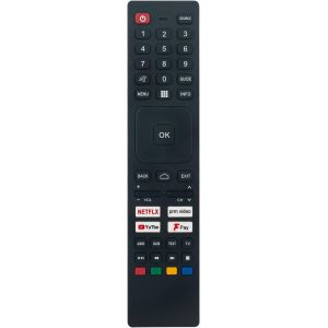 Remplacement De La Télécommande Compatible Avec Sharp Smart Tv Shw/Rmc/0137N 50Eq3Ea 55Eq3Ea 65Eq3Ea 75Eq3Ea 50Eq4Ea 55Eq4Ea 65Eq4Ea 75Eq4Ea 50Eq7Ea 55Eq7Ea 65Eq7Ea 75Eq7Ea 50Eq6Ea 55Eq6Ea 65Eq6Ea - Neuf