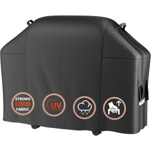 Ulteronixshop-7130 Housse de Protection pour Barbecue Weber Genesis II 3 br&ucirc;leurs Genesis 300 Series Grill 147 cm Housse de Grille imperm&eacute;able r&eacute;sistante aux intemp&eacute;ries et r&eacute;sistante aux intemp&eacute;ries - Neuf