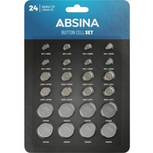 Jeu De Piles Bouton 1 Pc(s) - Absina - Neuf