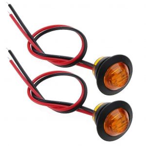 2pcs Ensemble De Lumière D'indicateur De Voiture Professionnelle Clignotants Dynamiques Indicateur De Lumière - Neuf