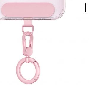 Joint De Lani&egrave;re De T&eacute;l&eacute;phone En M&eacute;tal,Patch Rotatif,Boucle M&eacute;tallique Suspendue,Clip En Acier,Languette De Cordon De Carte,Accessoires De T&eacute;l&eacute;phone Portable.I. - Neuf