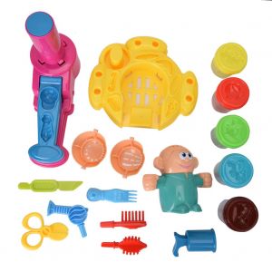 Kit De Jouets Pour Enfants, Pate A Modeler Coloree, Outil De Coiffure, Moule En Pate A Modeler - Neuf