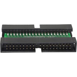 IDE Adaptateur de Disque Dur 40 Broches m&acirc;le &agrave; m&acirc;le Connecteur d'interface de Disque Dur 3.5 Pouces Adaptateur de Disque Dur IDE (Type parall&egrave;le) - Neuf