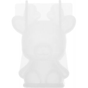 Sika Deer Ornament En Silicone 3D Pour D&eacute;Coration Diy - Moule &Eacute;Poxy R&eacute;Sistant Et Cr&eacute;Atif Id&eacute;Al Pour &Eacute;V&eacute;Nements Et D&eacute;Cor Int&eacute;Rieur Taille 8X6X4.5Cm - Neuf