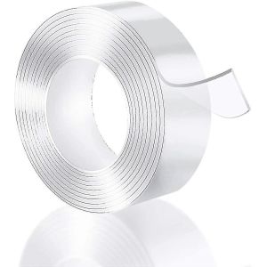 Ruban adh&eacute;sif [3m],ruban adh&eacute;sif lavable sans traces,nano ruban,r&eacute;utilisable - Neuf