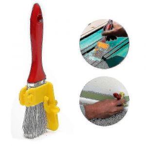 Variété d'angle Peinture Edger Outil Rouleau de peinture portable Kit de brosse Intérieur Extérieur Pour Plafond Mural - Quan - Neuf