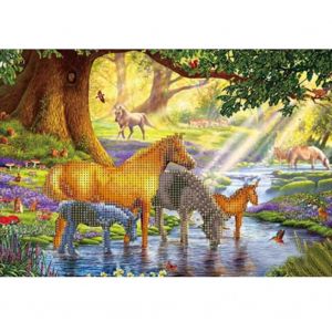 Bricolage Strass Broderie Point De Croix Diamant Peinture Art Artisanat Maison D&eacute;coration Murale - Neuf