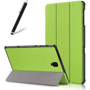 LORANKA-&Eacute;tui pour Samsung Galaxy Tab A 10.5 (2018) T590/T595, Coque Fine et l&eacute;g&egrave;re en Cuir avec Support &agrave; Trois Volets, Fonction Veille/r&eacute;veil Automatique, &eacute;tui de Protection &agrave; Rabat magn&eacute;tique pour - Neuf