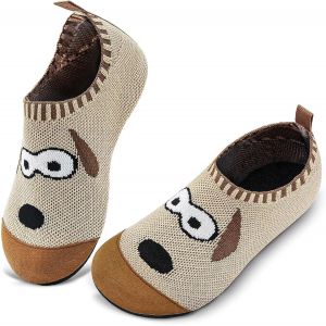 Kalanka-Chausson Enfant Pantoufle Bebe D'intérieur Antidérapantes Chaussures De Semelle Maison Pantoufle Intérieur Garcon Slipper Unisex - Neuf