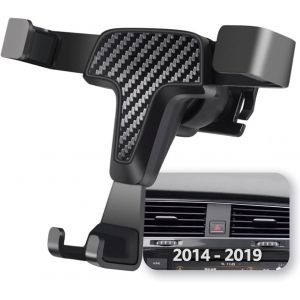 Phone Holder Compatible With Golf 7, Gravity Automatic Locking Aluminum Stable Handsfree Door Phone 2014 2015 2016 2017 2018 2019 Accessories (Gravity) - Neuf