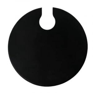 1 Couvercles En Silicone - Convient Aux Pots De Bouillon Jusqu'à 10,5 Pouces - Noir - Neuf