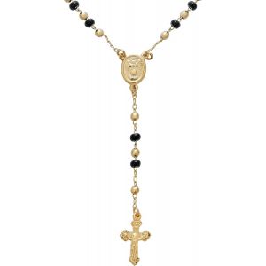 Tianyi-Chapelet De Prière Catholique Chrétienne Avec Perles De Chapelet Crucifix Croix Jésus Catholique Vierge Mère Marie Collier De Perles De Chapelet Pour Femmes Adolescentes En Laiton Plaqué Or 18 - Neuf