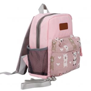 Sac A Dos Anti-Perte Pour Enfants Et Etudiants, Imprime Dessin Anime, Tendance, Ideal Pour Filles Et Garcons (Violet) - Neuf