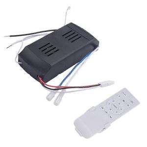 Kit de télécommande de remplacement pour ventilateurs de plafond universels 50W 6 vitesses et fonction de synchronisation pour ventilateurs DC avec éclairage - Neuf