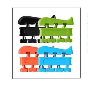 Ensemble De 4 Exercices De Renforcement Des Doigts R&eacute;glables - Exerciseur Ergonomique Pour La Pr&eacute;hension, La Dext&eacute;rit&eacute; Et La R&eacute;&eacute;ducation - Niveaux De Tension De 1,2 &Agrave; 5 Kg - Neuf