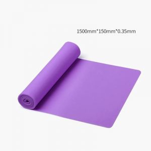 Ore-Bande De Résistance Élastique Unisexe,1.5m,En Caoutchouc,Corde De Poitrine,Yoga,Pilates-Violet- - Neuf