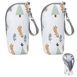 Lot De 2 Sacs Isothermes Pour Biberons, Chauffe-Biberon Portable - Neuf