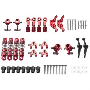 Amortisseur de pi&egrave;ces de mise &agrave; niveau en m&eacute;tal complet pour Wltoys 1/28 K969 K979 K989 K999 P929 P939 Rc Car Pa - Neuf