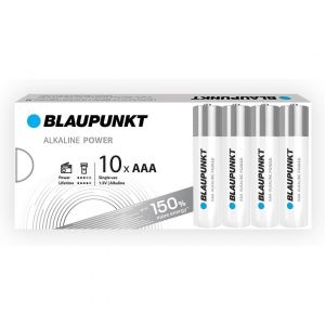 BLAUPUNKT piles AAA alcalines, paquet de 10 - Neuf