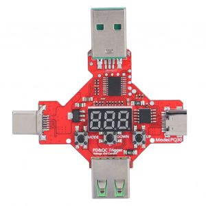 XYONG Testeur de puissance USB, ecran LCD, detecteur de courant, de tension et de charge multifonctionnel - Neuf