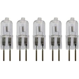 Sjzg-Ampoule Halog&egrave;ne Gy6.35 12v 100w Ampoule &Agrave; Capsule Halog&egrave;ne G6.35 24v 50w Gy6.35/G6.35 Ampoules G6.35 &Agrave; Capsule Transparente Dimmable 5pc 24v-100w - Neuf