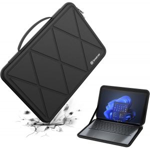Hard Eva Protection Sac Compatible Pour 13,5 Pouces Hp Dragonfly G3/G4 Ordinateur Portable, Pour 13,5 Pouces Hp Spectre X360 14 Imperméable Sleeve Sac (X8031)[ZHB1231] - Neuf