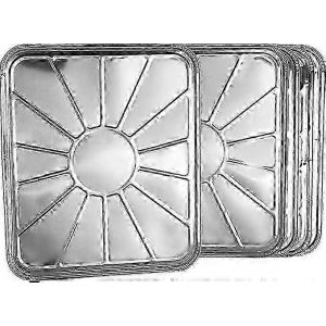 100 Doublures De Four Jetables En Papier D'aluminium Pour La Cuisson Et La Cuisson 18,5 X 15,5 Pouces - Neuf