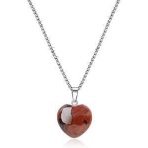 Tianyi-Collier Acier Inoxydable Pendentif Coeur Femme - Neuf