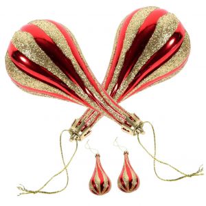 Boules de no&euml;l ornements d&eacute;corations d'arbre de No&euml;l - Neuf