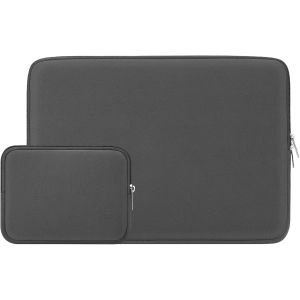 Housse 13 Pouces Ordinateur Portable de Protection Sacoche avec Accessoires Pochette Compatible 2022 2021 MacBook 13,6 M2 A2681 13,3 Air Pro M1 A2337 A2338 A2159 A2179 A2251 A2289(Gris) - Neuf