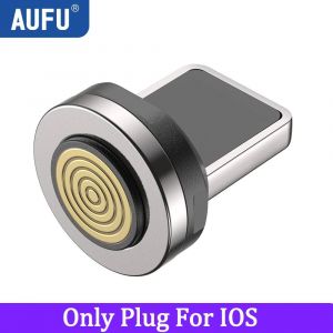 Câble Magnétique Aufu 240W De Type C Pd3.1 Pour Macbook Samsung Xiaomi Iphone 180 ° Fil De Chargeur Magnétique Usb C Rotatif 5A À Charge Rapide.Only Tips For Iphone.1,8M - Neuf