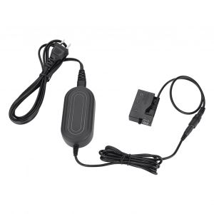 Adaptateur secteur LPE8 et batterie factice DRE8 pour Canon 700D, 600D, 650D, 550D (prise americaine) - Neuf