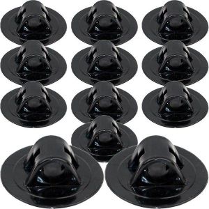Support de moteur de kayak durable 12 pi&egrave;ces - Support de moteur professionnel en PVC pour kayaks, cano&euml;s et bateaux - L&eacute;ger et facile &agrave; installer - Neuf
