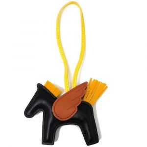 Sac Accroch&eacute; Ornements Noirs De Poney Pendentif Voiture Trousseau De Cl&eacute;s Pour Les Femmes - Neuf