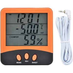 SUBZONAL-PNAWLLCF-65 Thermo-hygrom&egrave;tre m&eacute;nagers de Haute pr&eacute;cision d'affichage num&eacute;rique &eacute;lectronique Thermom&egrave;tre Thermo-hygrom&egrave;tre int&eacute;rieur Thermo-hygrom&egrave;tre &eacute;lectronique Thermom&egrave;tre - Neuf