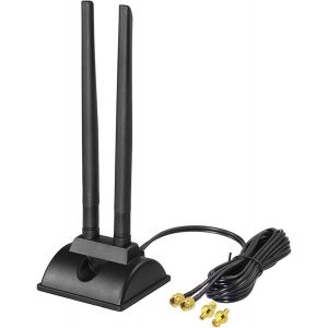 Antenne 4G Lte Interieur Mimo Ts9 6Dbi Base Magnétique Pour Routeur Point D'Accès Mobile Mifi Huawei E5577 E5573 Modem Usb Nighthawk M1 Mr1100 M2 Mr2100 Ac785 Ac797 Ac790 Ac810 - Neuf