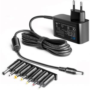 15V 2A Alimentation Chargeur Universel 5.5x2.1mm 6.5x4.4mm/ 6.5x3.0mm/ 5.5x2.5mm/ 4.8x1.7mm/ 4.0x1.7mm/ 5.5x3.0mm DC15V Adaptateur Secteur (15V 1A 0.8A 0.5A Compatible) - Neuf