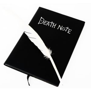Carnet De Notes De Mort A5,Ensemble En Cuir,Cahier À Collectionner,Cahier D'école,Grand Thème,Journal D'écriture - Type Book With Pen-A5 - Neuf