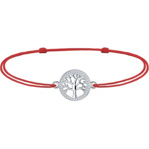 Kal-Arbre De Vie Bracelet De Cheville Femme Fille Argent Avec Zircone, Corde De Cheville D'été Fait Main Amour Cadeau D'amitié 37cm Réglable - Neuf