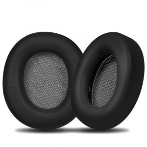 Coussinets d'oreille de remplacement compatibles avec les casques Beyerdynamic Lagoon ANC - Noir (2 pi&egrave;ces avec boucle) - Neuf