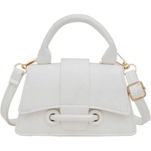 KALANKA-Sac a Main Femme Petit Bandoulieres Sacs Port&eacute;s &Eacute;paule PU en Cuir Mini Fourre Tout Vintage Tendance Pochette con Anse pour Travail Vie Quotidienne - Neuf